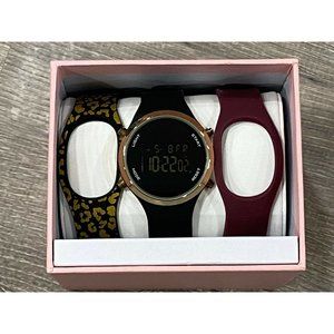 NWB FMD FMDKF167 Women’s Watch With 3 Watch Bands  AN